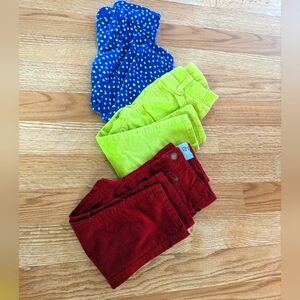 Gap, Class/club & Gymboree corduroy pants. Like New   Size 2. Toddlers